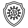Hygienic surface icon