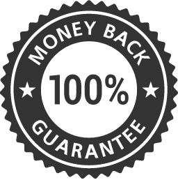 100% money back guarantee